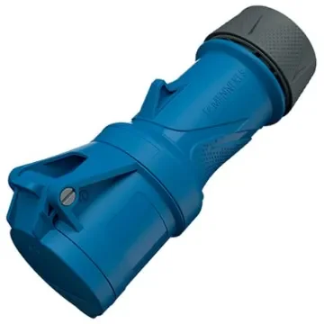 MENNEKES, PowerTOP Xtra IP54 Blue 3P Connector, Rated At 32A, 230 V - 14513 product image