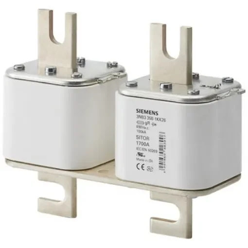 Siemens 1.25kA Tag Fuse, NH3, 690V, 110mm - 3NB3352-1KK26 product image