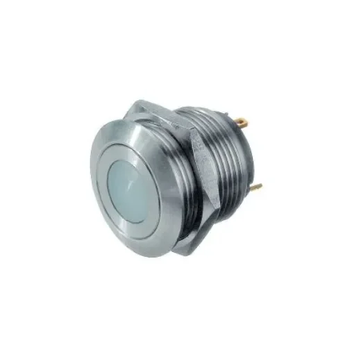 APEM AV Series Push Button, Panel Mount, Green LED, 24V dc - AV09C7L3D2403 product image