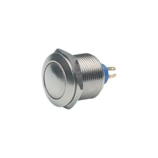 APEM AV Series Series Push Button Switch, Panel Mount, 15.00mm Cutout, Double Pole, 48V dc - AV199035D200E product image