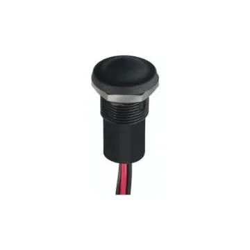 APEM IX Series Push Button, Panel Mount, 28V dc - IXP3W12M product image