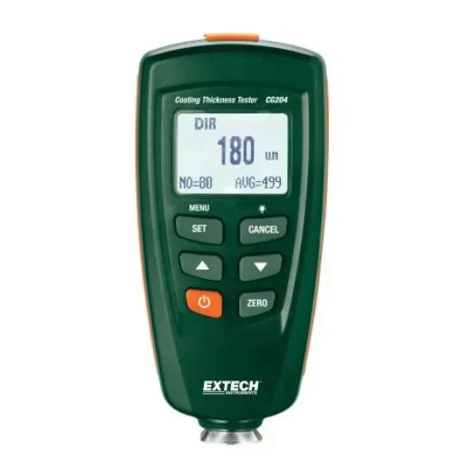 Extech CG204 Thickness Gauge, ±3 % Accuracy, 0.1 µm Resolution, Digital Display product image
