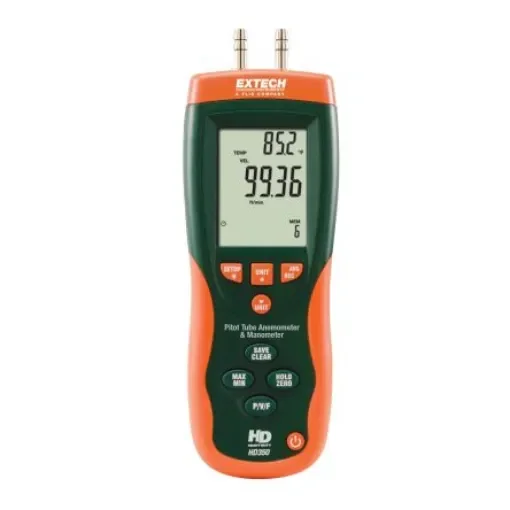 Extech HD350 Manometer, Max Pressure Measurement 10psi product image