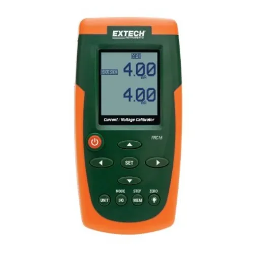 Extech PRC15 Current & Voltage Calibrator, Max Voltage 19.99V, Max Current 50mA product image