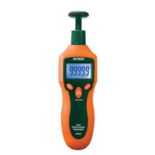 Extech Tachometer Best Accuracy 0.05 % - Laser Backlit LCD 99999rpm - RPM33 product image