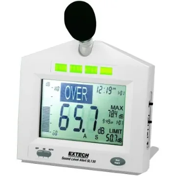 Extech SL130W Sound Level Meter, 30dB to 130dB, 8kHz max product image