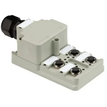 Weidmüller SAI Series Actuator Hub, M12, 4 way, 5 port - 1806010000 product image