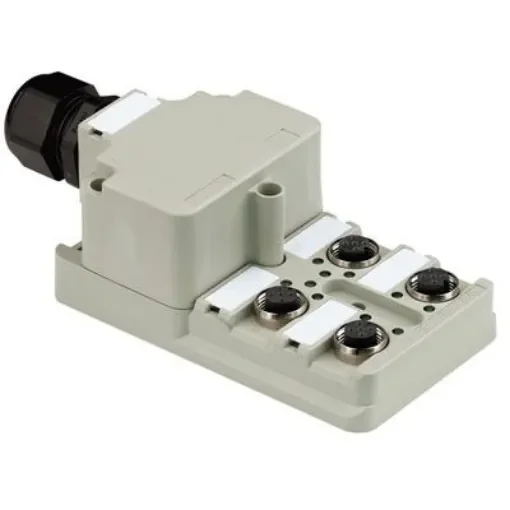 Weidmüller SAI Series Actuator Hub, M12, 4 way, 5 port - 1806010000 product image