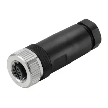 Weidmüller Connector, 8 Contacts, Screw Mount, M12 Connector, Socket, Female, IP67, SAIB Series - 1836960000 product image