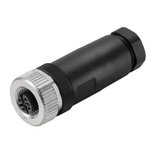 Weidmüller Connector, 8 Contacts, Screw Mount, M12 Connector, Socket, Female, IP67, SAIB Series - 1836960000 product image