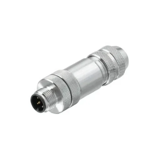 Weidmüller Connector, 4 Contacts, Cable Mount, M12 ConnectorPlug and Socket, Male and Female Contacts, IP67, SAISM - 1892120001 product image