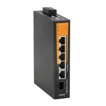 Weidmüller Unmanaged 4 x RJ45 Port Network Switch - 2435400000 product image