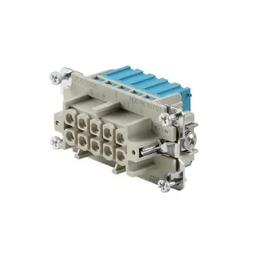 Weidmüller Contact Insert, 16A, Female, HE Series, 10 Contacts - 2535120000 product image