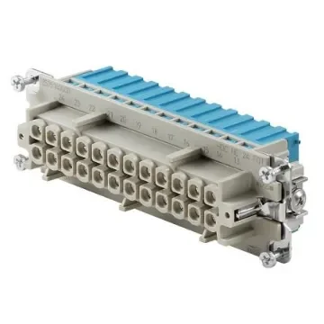 Weidmüller Contact Insert, 16A, Female, HE Series, 24 Contacts - 2535140000 product image