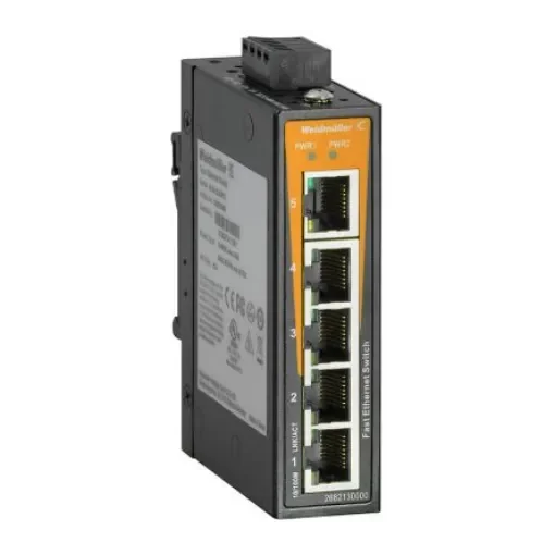 Weidmüller Unmanaged 5 x RJ45 Port Network Switch - 2682130000 product image