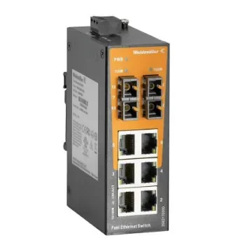 Weidmüller Unmanaged 6 x RJ45 Port Network Switch - 2682170000 product image