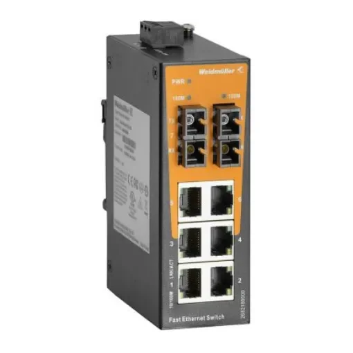 Weidmüller Unmanaged 6 x RJ45 Port Network Switch - 2682180000 product image