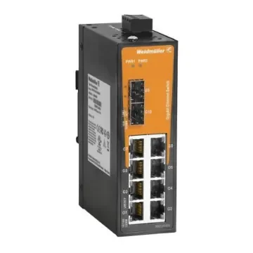 Weidmüller Unmanaged 8 x RJ45 Port Network Switch - 2682240000 product image