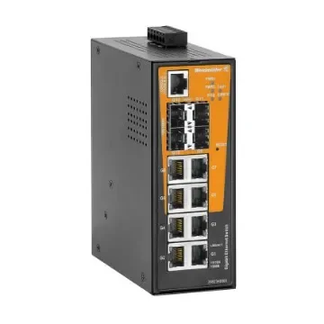 Weidmüller Managed 8 x RJ45 Port Network Switch - 2682340000 product image