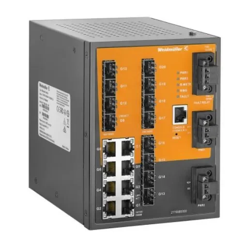 Weidmüller Managed 8 x RJ45 Port Network Switch - 2778980000 product image