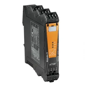 Weidmüller ACT20P Series Limit Signal Transmitter, Temperature Input, Relay Output, 4V dc Supply - 7940045760 product image