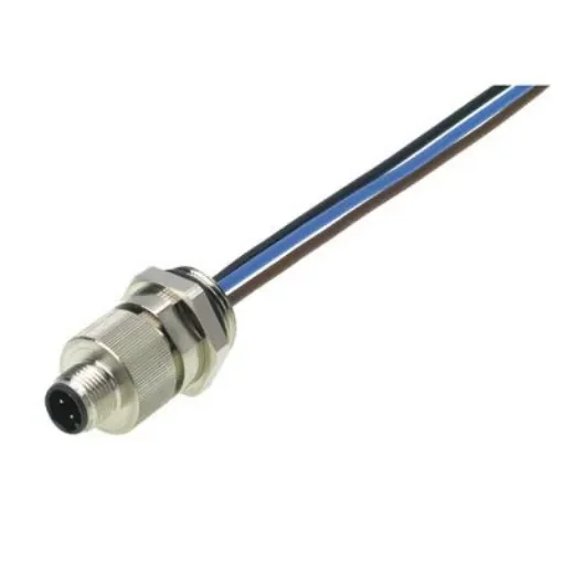 Weidmüller Connector, 4 Contacts, Plug-In, M12 Connector, IP67, POS Series - 8425930000 product image