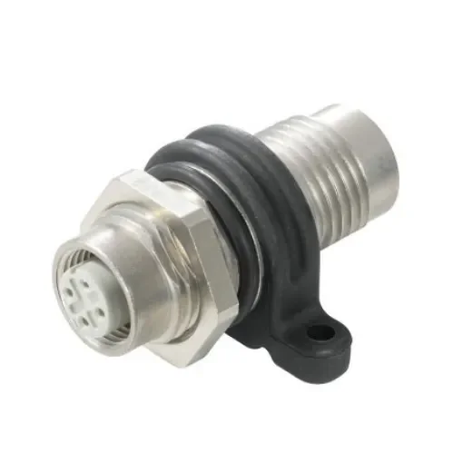 Weidmüller Connector, 4 Contacts, M12 Connector, Socket, IP67, IE Series - 8901640000 product image