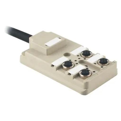 Weidmüller SAI Series Actuator Hub, M12, 5m cable, 4 way, 5 port - 9456330000 product image