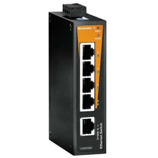 Weidmüller Unmanaged 5 x RJ45 Port Network Switch - 1240850000 product image