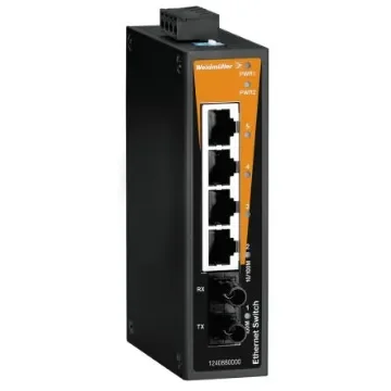Weidmüller Unmanaged 4 x RJ45 Port Network Switch - 1286540000 product image