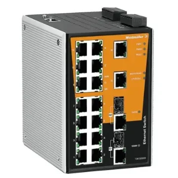 Weidmüller Managed 16 x RJ45 Port Network Switch - 1286970000 product image