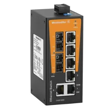 Weidmüller Unmanaged 6 x RJ45 Port Network Switch - 1412110000 product image