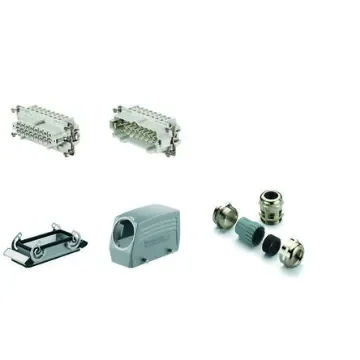 Weidmüller Heavy Duty Power Connector, 16A, Female, Male, HE Series, 16 Contacts - 1712520000 product image