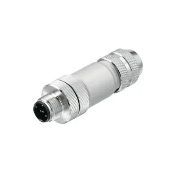 Weidmüller Connector, 5 Contacts, Screw Mount, M12 ConnectorPlug and Socket, Male and Female Contacts, IP67, SAIS Series - 1784740000 product image
