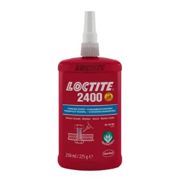 Loctite Loctite 2400 Blue Thread lock, 250 ML, 24 h Cure Time - LOCTITE 2400 BO 250ML EGFD product image