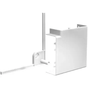 Schneider Electric OptiLine 45 White Cable Trunking, W57 mm x, L102mm, ABS, PC - ISM10103P product image