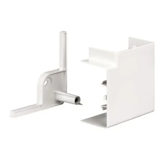 Schneider Electric OptiLine 45 White Cable Trunking, W57 mm x, L122mm, ABS, PC - ISM10203P product image