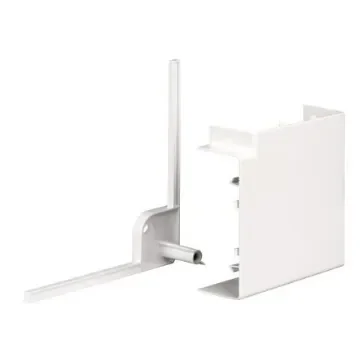 Schneider Electric OptiLine 45 White Cable Trunking, W57 mm x, L167mm, ABS, PC - ISM10303P product image
