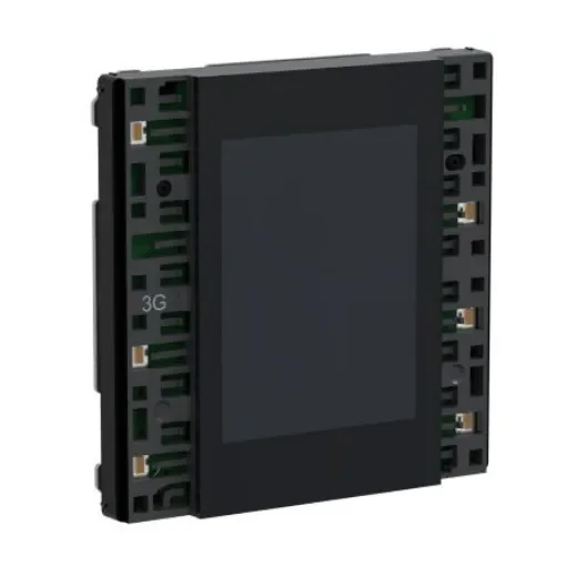 Schneider Electric Black 3 Gang Cover - MTN6193-6010 product image