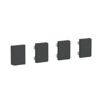 Schneider Electric Anthracite 4 Gang Cover - MTN6194-6034 product image