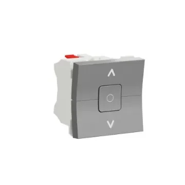 Schneider Electric Grey Rocker Switch, 1 Gang, New Unica - NU320830 product image