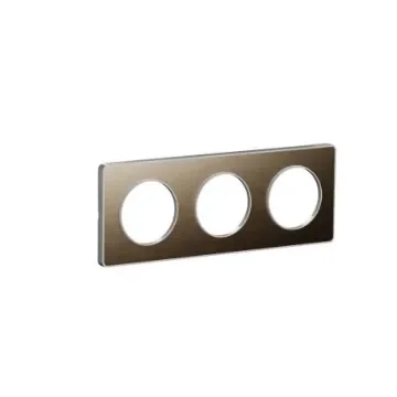 Schneider Electric Bronze, 3 Gang, Odace - S520806L product image
