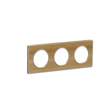 Schneider Electric Brown, 3 Gang, Odace - S520806N product image