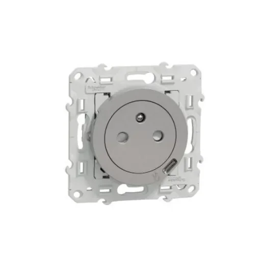 Schneider Electric Grey, 1 Gang, Odace - S530089 product image