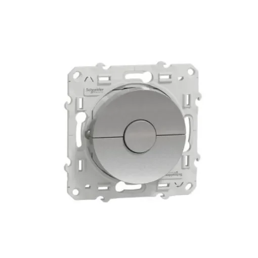 Schneider Electric Grey Rocker Switch, 3 Gang, Odace - S530208 product image