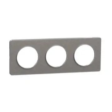 Schneider Electric Grey, 3 Gang, Odace - S530806J product image