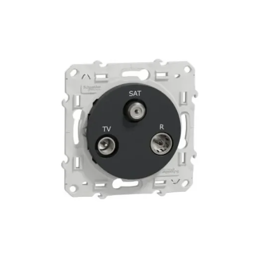 Schneider Electric Anthracite, 1 Gang, Odace - S540461 product image