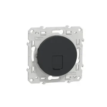 Schneider Electric Anthracite, 1 Gang, Odace - S540476 product image