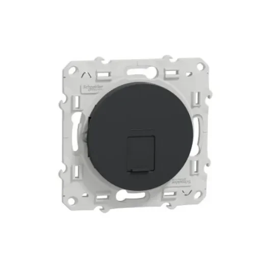Schneider Electric Anthracite, 1 Way, 1 Gang, Odace - S540477 product image