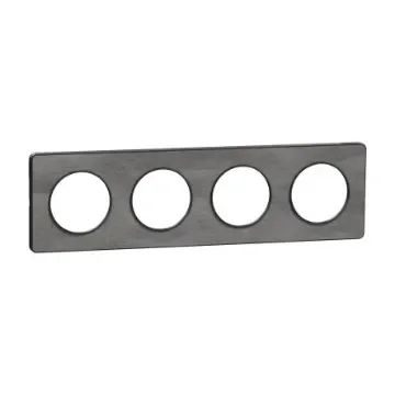 Schneider Electric Grey, 4 Gang, Odace - S540808V product image